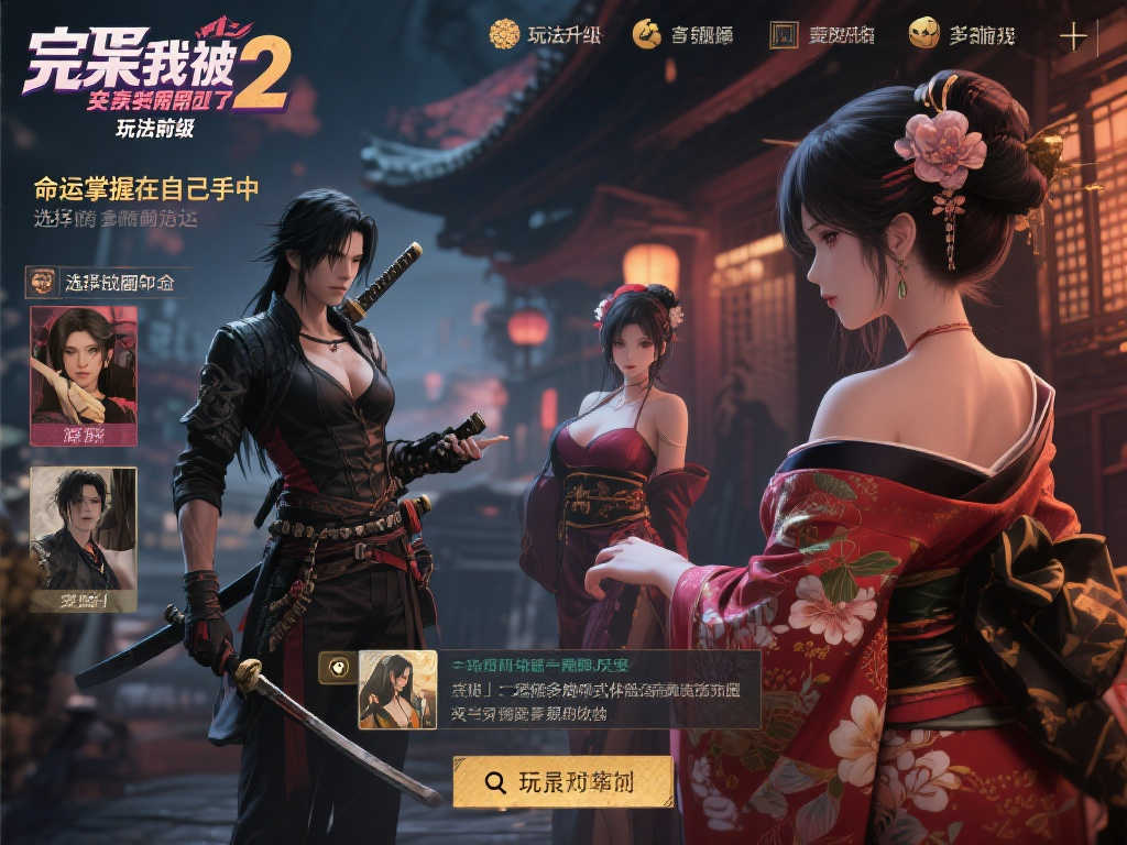 《完蛋！我被美女包围了！2》震撼首曝！冷艳刺客与魅惑花魁任你挑！